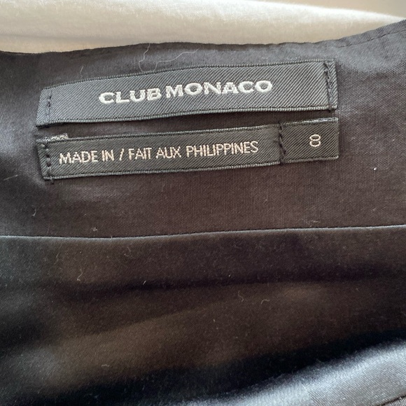 Club Monaco Black A-Line Skirt for Work - Picture 2 of 4